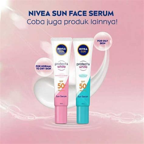 NIVEA Sun Face Serum Instant Aura SPF50 Protect White Oil Control