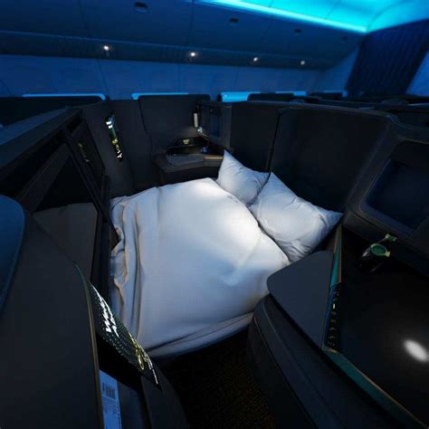 Hawaiian Airlines Shows Off New Boeing 787s With A Double Bed In