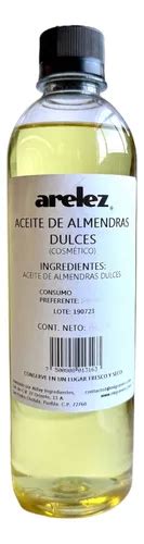 Aceite De Almendras Dulces 500 Ml Puro Arelez Meses sin interés