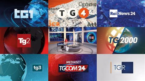 Italian TV News Intros 2022 Openings Compilation HD YouTube