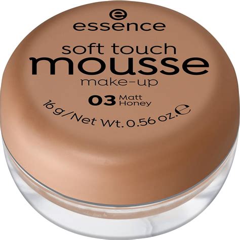 essence soft touch mousse make-up 03 3 matt honey | lyko.com