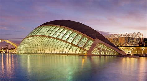 L Hemisferic City Of The Arts And Sciences Valencia Spain X