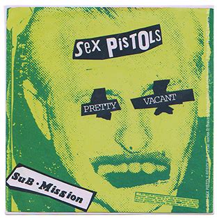 Sex Pistols Pretty Vacant Sticker Gypsy Rose