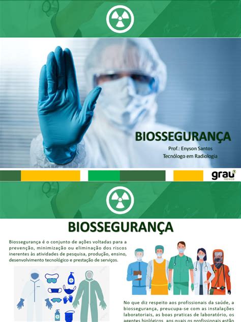 Qual O Objetivo Da Biossegurança - Importância da Biossegurança na Saúde | PDF | Enfermagem