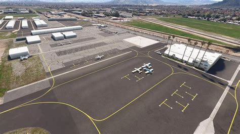 Flyin J Simulations Releases Hemet Ryan Airport For Microsoft Flight