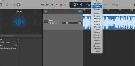 How To Change The Key Of A Song In Garageband Steps