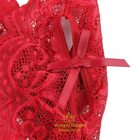 Blue Y Crotchless Blue Lingerie Women Lace Hollow Bodysuit Erotic Pajamas Teddy Babydoll