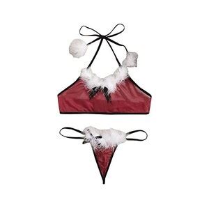 Xtbfooj Lingerie Donna Hot Aperto Perizoma Donna Vita Alta Taglie Forti