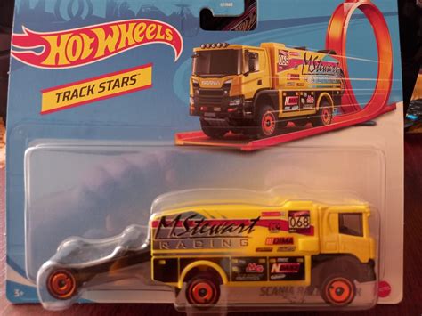 Hotwheels Track Stars Scania Rally Truck Aukro