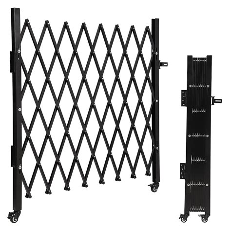Single Folding Security Door, Portable Flexible Expandable Fence Gate