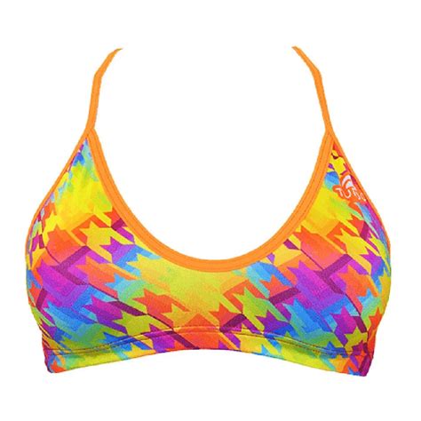 Turbo Mare Chevi Rainbow Bikini Top Multicolor Swiminn