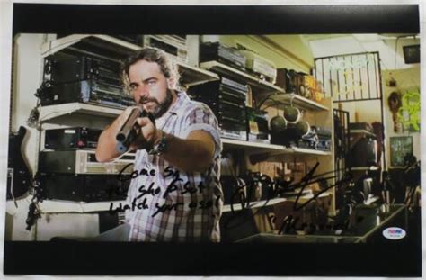 Duane Whitaker Signed Pulp Fiction Autographed 12x18 Photo W Insc PSA