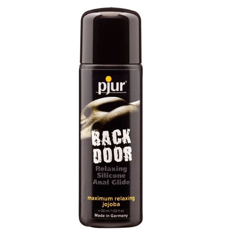 Анален лубрикант Pjur Back Door, На силиконова основа и жожоба, Анална ...