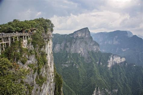 Parque Nacional De La Monta A Tianmen Zhangjiajie China Foto De