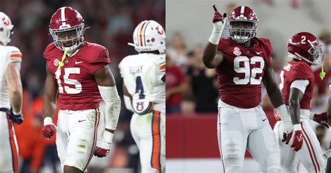 Pre Spring Dl Olb Depth Chart Projections For Alabama On