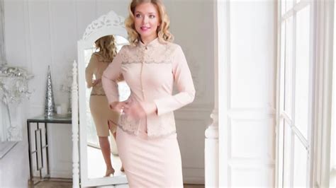 Костюм Lace nude Видео от Женская одежда дизайнера Олеси Масютиной ВКонтакте