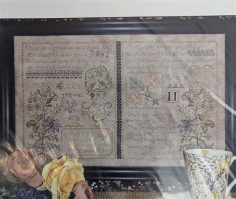Rosewood Manor Twin Samplers Cross Stitch Pattern S 1225 Designed By