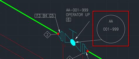 How To Create A Multi Line Tag For Valves In Isometric Drawings Of