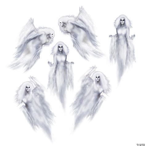 Beistle Ethereal Ghost Props 12 Pack Oriental Trading