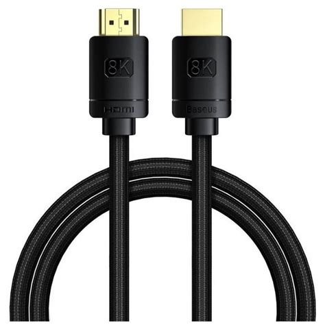 Кабель HDMI Baseus Series HDMI to HDMI 8K 60Hz V2 1 2 купить по