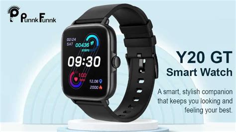 PunnkFunnk Y20 GT Bluetooth Calling Smartwatch Features Specification