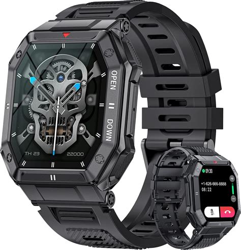 Amazon Smart Watch For Men With Bluetooth Call 1 85 HD Military