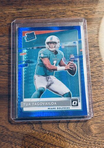 Panini Donruss Optic Rated Rookies Blue Hyper Prizm Tua