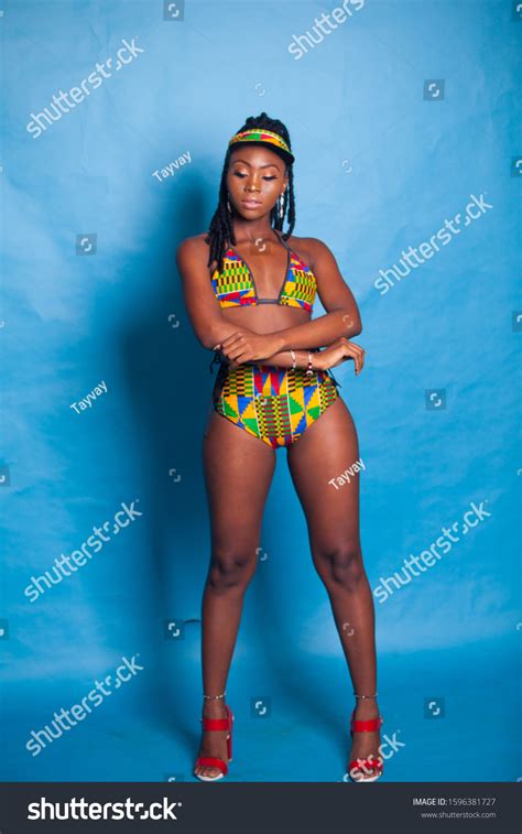 Gorgeous Brown Skin Bikini Model On Stock Photo Shutterstock