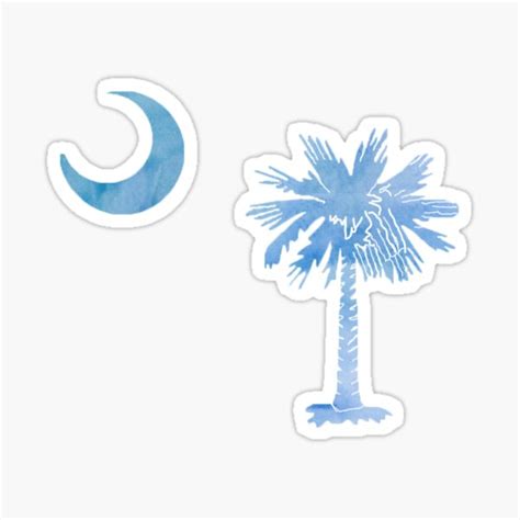 "South Carolina Flag" Sticker for Sale by adamse7 | Redbubble