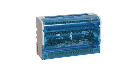 Купить Шины на DIN-рейку в корпусе (кросс-модуль) 3L+PEN 4х15 IEK ...