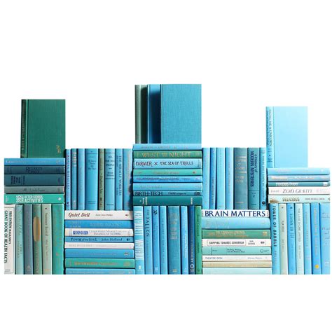 Modern Ocean Book Wall Decorative Books Set Of 75 Chairish