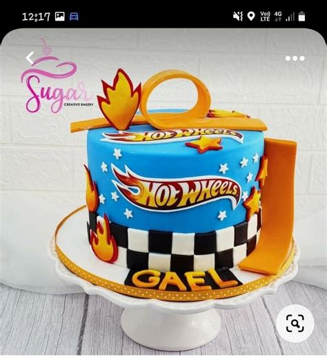 Pin by Rosalva Ruvalcaba on cumpleaños Hot wheels cake Hot wheels birthday Hot wheels