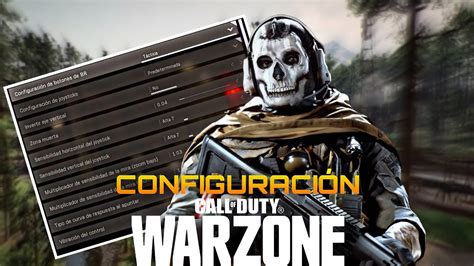 La MEJOR CONFIGURACIÓN en MANDO para jugar WARZONE CALL OF DUTY