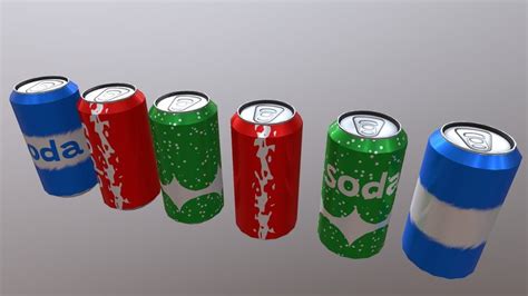 Soda Can 3d Models Sketchfab