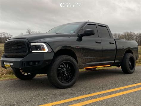 2017 Ram 1500 With 20x10 19 Hardrock Crusher And 35 12 5R20 Cooper