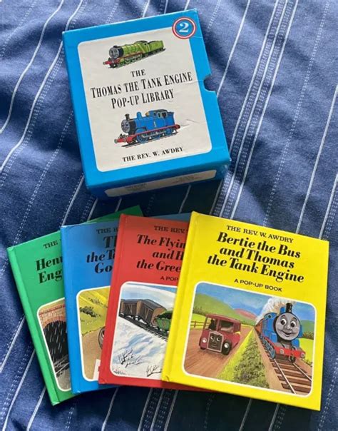 Thomas The Tank Engine Pop Up Library By The Rev W Awdry Hardback Book