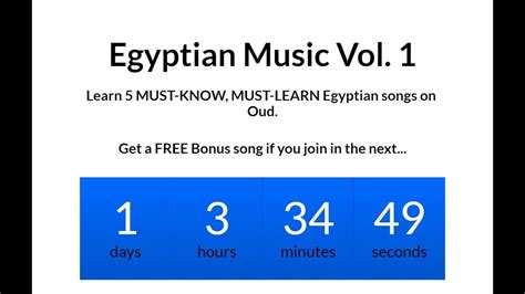 Learn Famous Egyptian Songs On Oud Inside Egyptian Music Vol 1