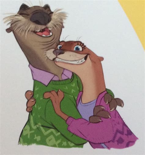 Image Mr And Mrs Otterton Artjpeg Zootopia Wiki Fandom Powered