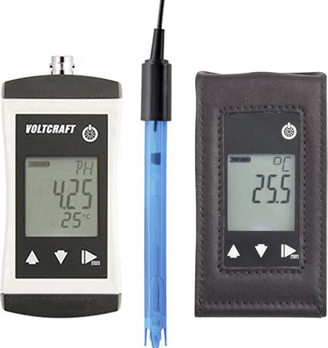 Voltcraft Kbm Tg Ph Meter Redoks Potencial Orp Temperatura