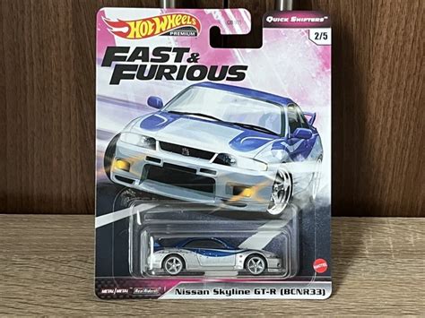 HOT WHEELS PREMIUM Quick Shifters Fast Furious Nissan Skyline GT R R33 EUR 27 72 PicClick FR