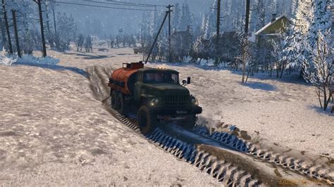 Maps Snow Plains V For Spintires Mudrunner