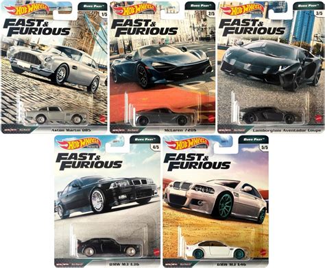 Hot Wheels Fast And Furious Zestaw Aut Euro Fast Oficjalne Archiwum Allegro