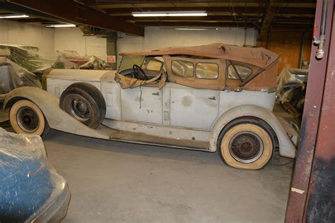 Packard Super Eight Sport Phaeton Barn Find Laferriere Classic Cars