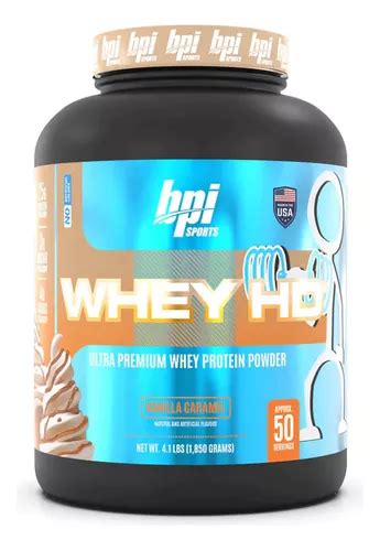 Proteina Bpi Sports Whey Hd Lb Vainilla Caramel Cuotas Sin Inter S