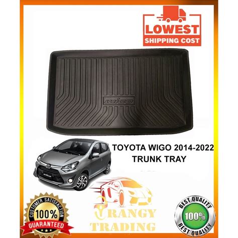 Toyota Wigo To Oem Cargo Trunk Tray Versions With