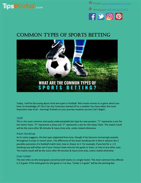 Common Types of Sports Betting by Ives Garcia - Issuu