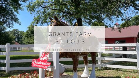 Grants Farm St Louis Mo A Great Traveled Life