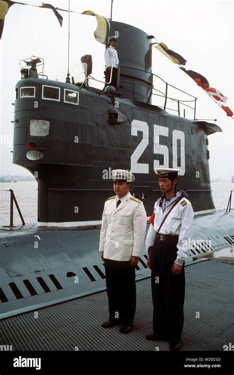 Chinese Romeo class submarine Stock Photo - Alamy