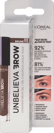 L Or Al Paris Unbelieva Brow Gel Za Obrve Brunette Ml Uvek Povoljna Online Kupovina