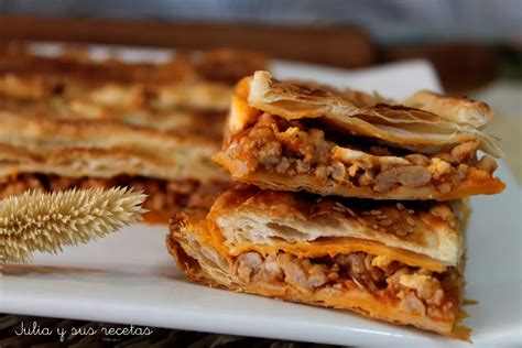 Hojaldre De Carne Picada Con Tomate Receta Petitchef